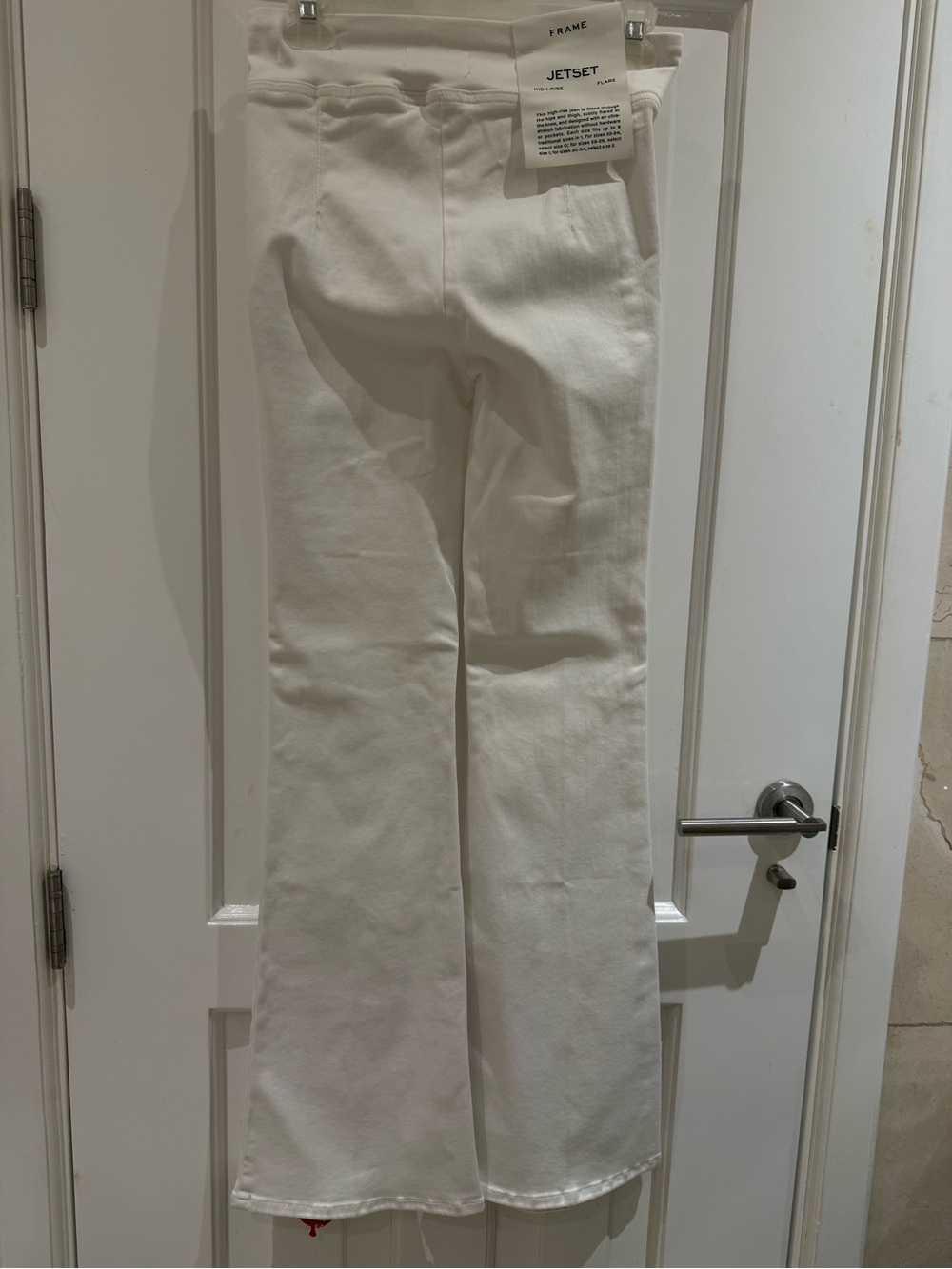 Frame Denim White Flare Jeans - Picture 5 of 6